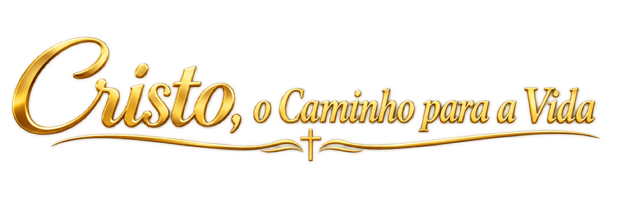 Assinatura institucional: Cristo, o Caminho para a Vida
